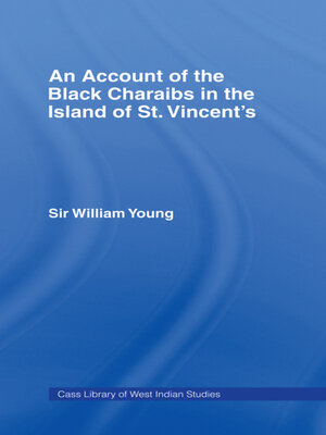 cover image of Account of the Black Charaibs in the Island of St Vincent's